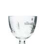 6x Westmalle Glas 0,33l Bier Kelch Pokal Cup Gläser Designstiel Gastro Bar BEL