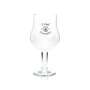 6x Karmeliet Glas 0,33l Bier Kelch Pokal Cup Frosted Gläser Gastro Bar Kneipe