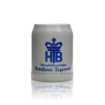 HB Tegernsee Bier Glas 0,5l Ton Krug Humpen Seidel...