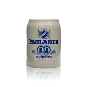 Paulaner Bier Glas 0,5l Ton Krug Humpen Seidel...