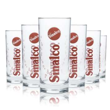 12x Sinalco Glas 0,5l Becher Softdrink Limo Cola Mix Zero...