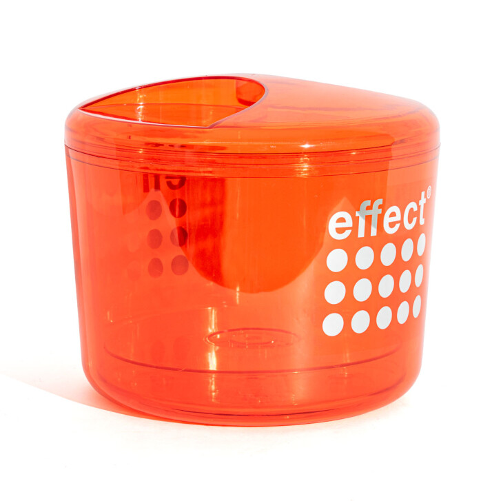 Effect Energy Acryl Kühler Eiswürfelbehälter Icecube dreiteilig 10l Eisbox rot