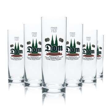 12x Dom Bier Glas 0,2l Kölsch Stange Becher...