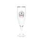 6x Krombacher Bier Glas 0,2l Pokal Tulpe Goldrand Alkoholfrei Gläser Gastro Bar