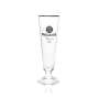 6x Paulaner Bier Glas 0,25l Pokal Tulpe Goldrand Gläser Pils Gastro Brauerei Bar