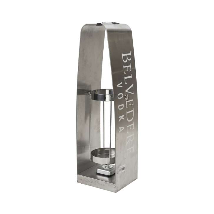 Belvedere Vodka Ausgießer 3l Schwenke mit LED Schaukel Flaschen Glorifier Metall