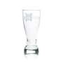 6x Kronenbourg 1664 Bier Glas 0,25l Becher Pokal Kontur Gläser France Pale Lager