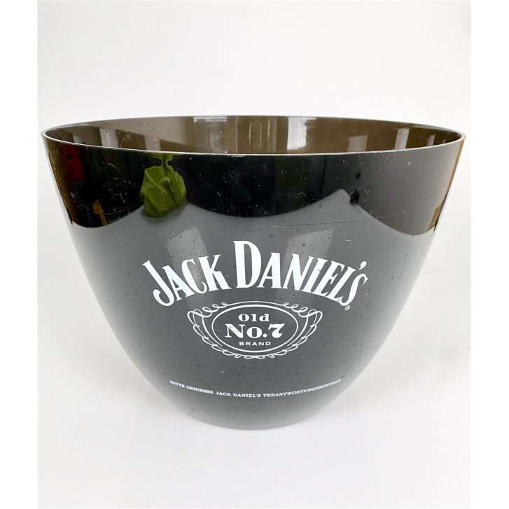 1x Jack Daniels Whiskey Kühler XL Eisbox rund schwarz