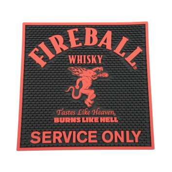Fireball Whisky Barmatte Gummi Antirutsch Bar Runner Mat...