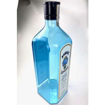 1x Bombay Sapphire Gin Showflasche 6l blau Plastik