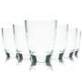 6x Hassia Glas 0,2l Becher Mineral Quell Wasser Sprudel Gläser Gastro Geeicht