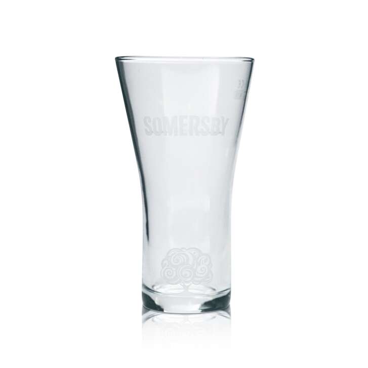 Somersby Cider Glas 0,3l Becher Pokal Longdrink Bier Cidre Gläser Gastro Eiche