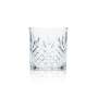6x Cardhu Glas 0,2l Kontur Relief Whisky Tumbler Gläser Scotish Longdrink Gastro