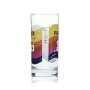 6x Paulaner Spezi Softdrink Glas 0,2l Becher Cola Limo Mix Gläser Gastro Sammler