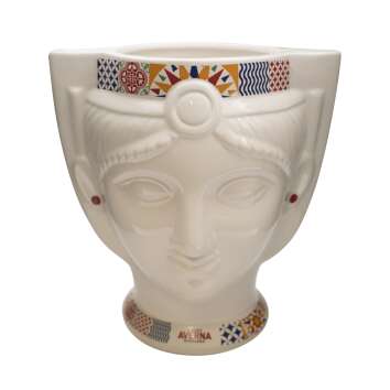 Averna Vase Keramik-Köpfe "Teste di Moro"...