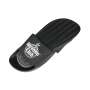 Havana Club Badelatschen Schwarz Gr. 45 Gummi Unisex Schlappen Schuhe Sandalen