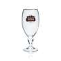 6x Stella Artois Bier Glas 0,5l Pokal Cup Tulpe Goldrand Designstiel Gläser Beer