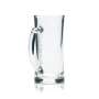 6x Krombacher Glas 0,3l Bier Krug Humpen Seidel Kontur Relief Gläser Gastro Bar