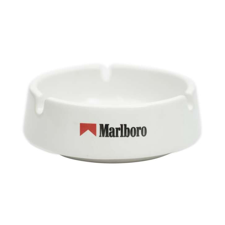 Marlboro Zigaretten Aschenbecher Rund Ø 11cm Ashtray Kneipe Kippen Smoke Bar