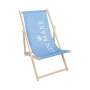 Gin Mare Liegestuhl Klapp Strand Garten Lounge Beach Camping Liege Möbel Chair