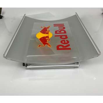 1x Red Bull Energy Leuchreklame Metall gebogen Plattform Logo Sign