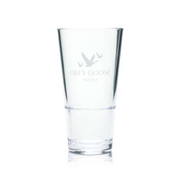 Grey Goose Kunststoff Becher Glas 0,3l Mehrwegbecher...