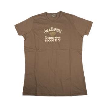 Jack Daniels T-Shirt Honey Braun Gr. M Unisex Hemd...