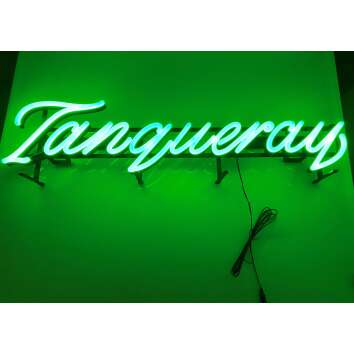 1x Tanqueray Gin Leuchtreklame Neon Schrift grün lang