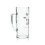 6x Frankenheim Glas 0,25l Alt Bier Gläser Krug Humpen Seidel Kontur Eiche Gastro