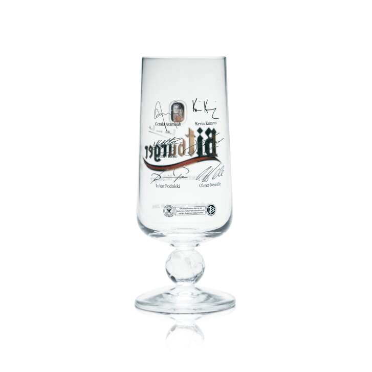 Bitburger Bier Glas 0,25l Pokal Tulpe WM 2006 Edition Sammler Gläser Deutschland