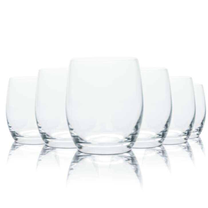 6x Aqua Römer Wasser Glas 0,3l Tumbler Becher Trink Gläser Mineral Sprudel Soda