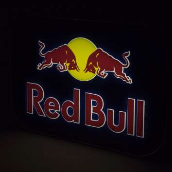 Red Bull Leuchtreklame Leuchtschild Light Box Wand Deko...