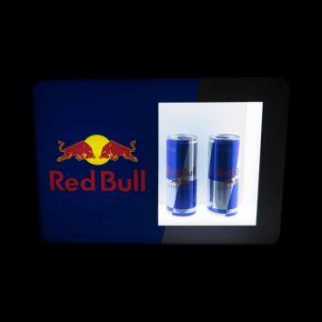 Red Bull Leuchtreklame Small Illuminated Kiosk Display...