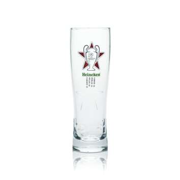 Heineken Pokal Glas 0,25l Kontur Gläser Champions...