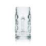 Sahm Glas 0,3l Bier Krug Relief Kontur Gläser Gastro Geeicht
