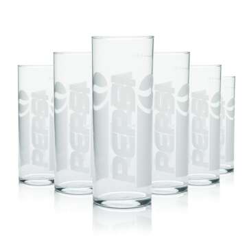 12x Pepsi Glas 0,4l Becher Tumbler Gläser Softdrink...