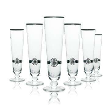 6x Warsteiner Glas 0,3l Tulpe Pokal Pils Gläser...
