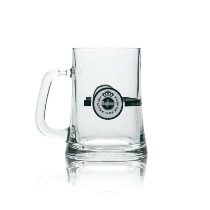 6x Warsteiner Glas 0,3l Bier Freundschafts Krug Gläser Brauerei Gastro Geeicht