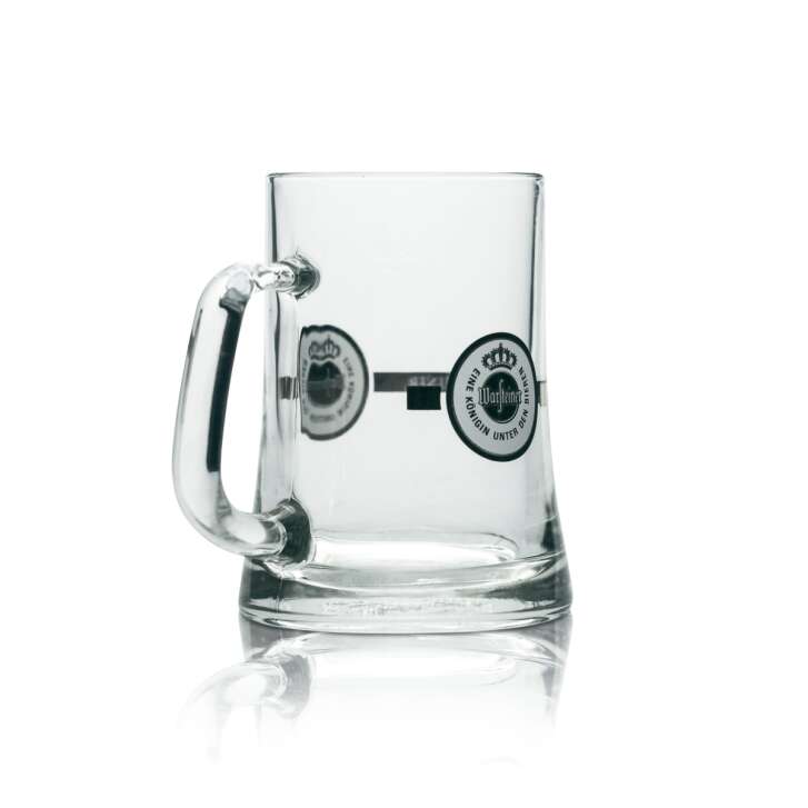 6x Warsteiner Glas 0,3l Bier Freundschafts Krug Gläser Brauerei Gastro Geeicht
