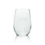 6x Selters Glas 0,2l Becher Tumbler Gläser Kontur Relief Mineral Wasser Sprudel