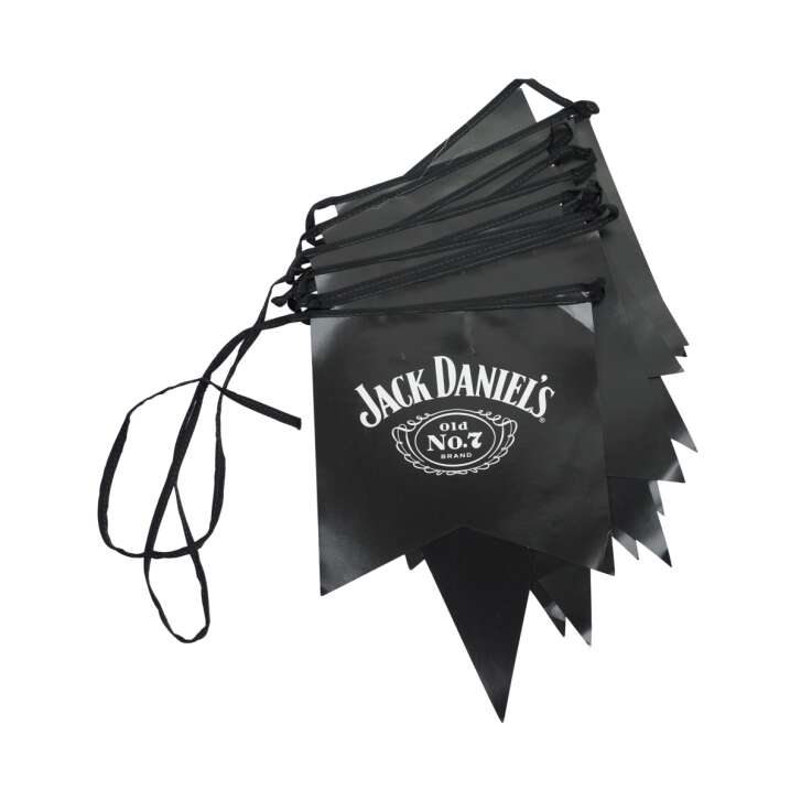 Jack Daniels Wimpel Kette Papier Girlande Dekoration Merchandise Schmuck Whisky