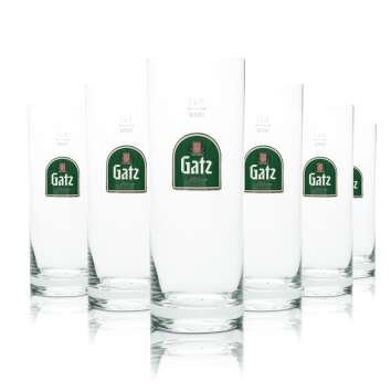 12x Gatz Glas 0,4l Bier Stange Becher Gläser Alt...