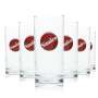 6x Sinalco Glas 0,2l Limo Softdrink Gläser Becher Tumbler Stange Cola Mix Gastro