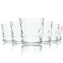 6x Laphroaig Glas 0,31l Kontur Whiskey Tumbler Gläser Islay Scotch Elements