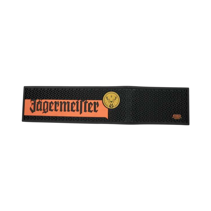 Jägermeister Barmatte Abtropfmatte Antirutsch Serviceunterlage Tropfschutz für Gläser