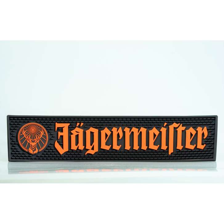 1x Jägermeister Likör Barmatte groß neues Logo 58,5 x 13