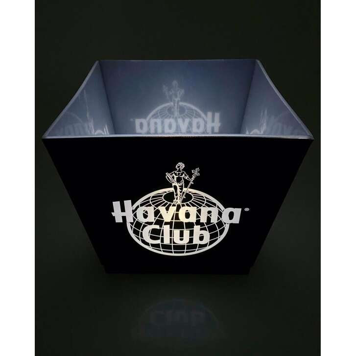 1x Havana Rum K&uuml;hler LED schwarz 4 eckig