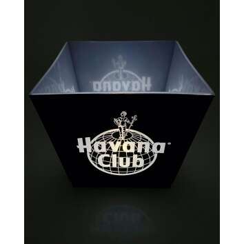 1x Havana Rum Kühler LED schwarz 4 eckig