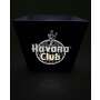 1x Havana Rum K&uuml;hler LED schwarz 4 eckig
