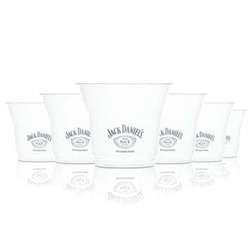 50x Jack Daniels Kunststoff Becher Glas 0,1l Einweg...